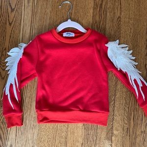 Lola and the boys angel sweatshirt
